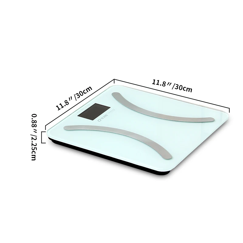 Умный корпус жир Шкала Веса научный электронный Bluetooth цифровой пол весы Баланс