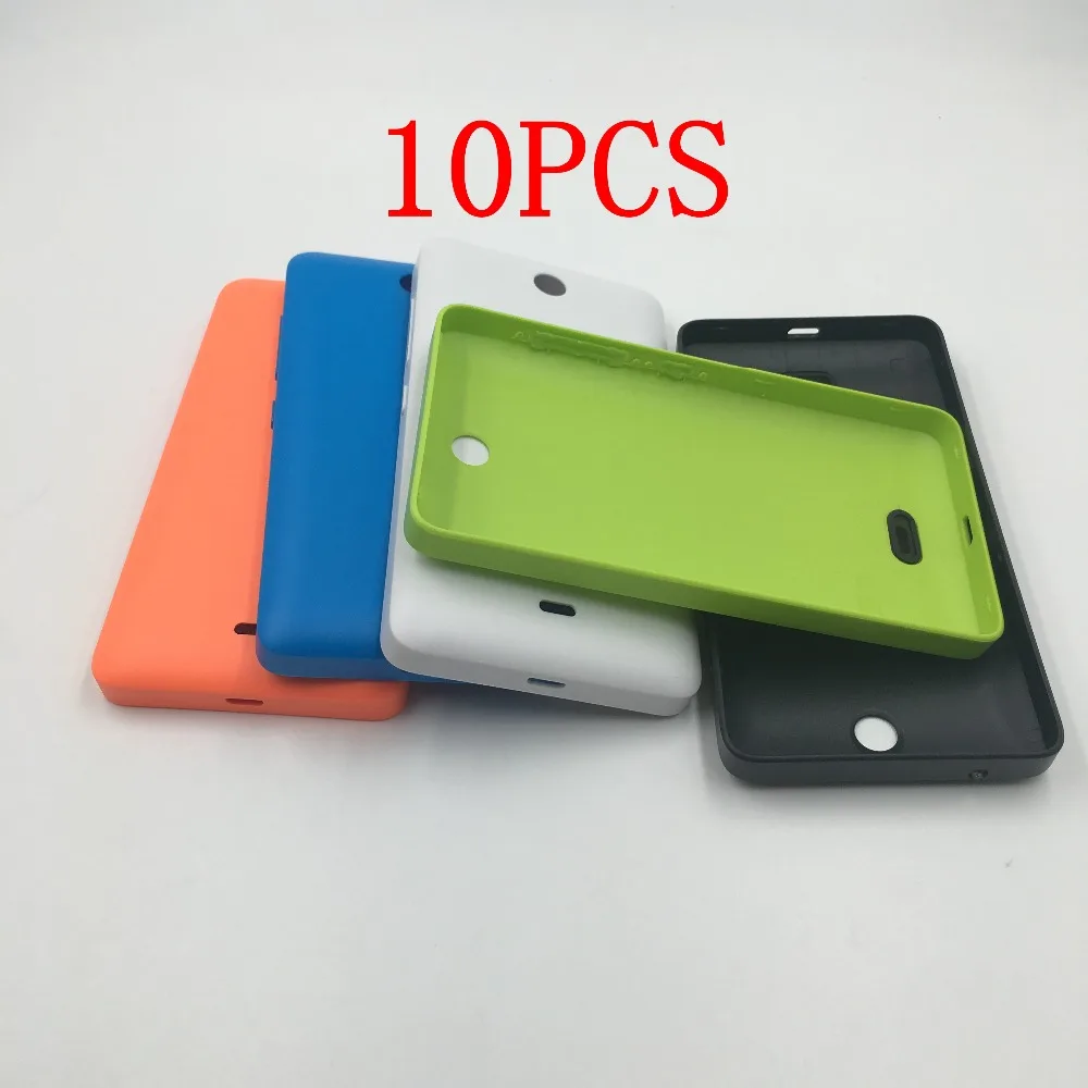 RTBESTOYZ 10 шт. Новый Корпус Крышка батарейного отсека для Nokia Lumia 430 корпус сменный