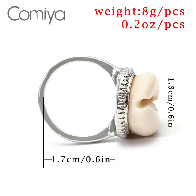Кольца ракушки Comiya мозаика Этнические украшения из сплава цинка золотого цвета