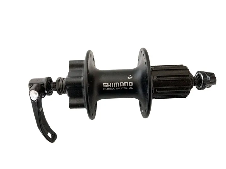 SHIMANO DEORE M525 32-отверстие quick release колеса велосипеда из алюминиевого сплава части велосипеда велосипедный дисковый тормоз подшипник 1 пара 6 винтов