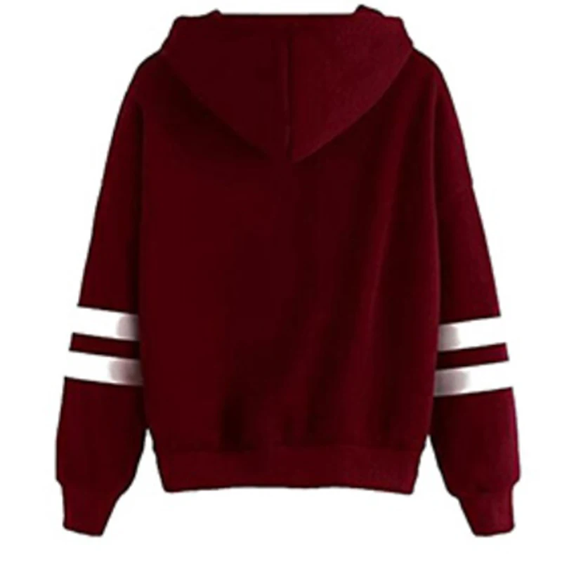 Женская толстовка осенние толстовки Повседневный пуловер женские белые