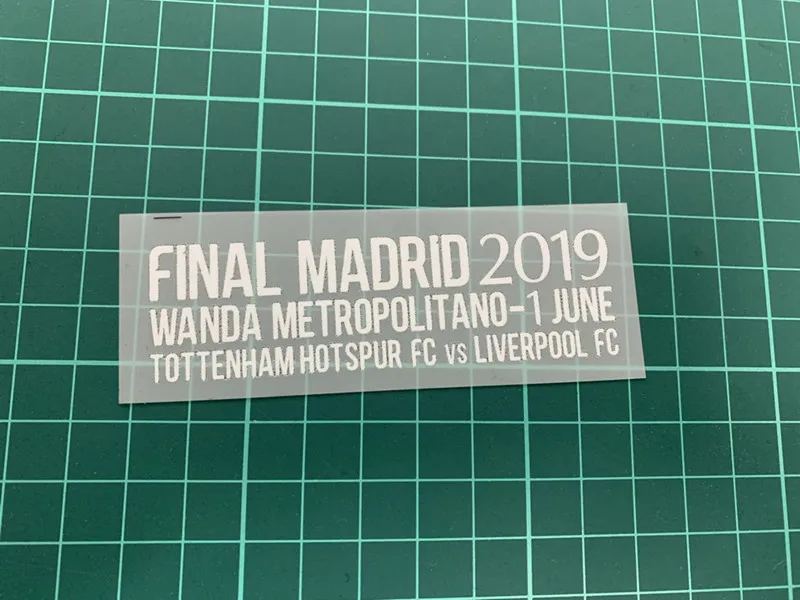 UCL FINAL Мадрид матч деталь патч футбольная нашивка - Цвет: 1