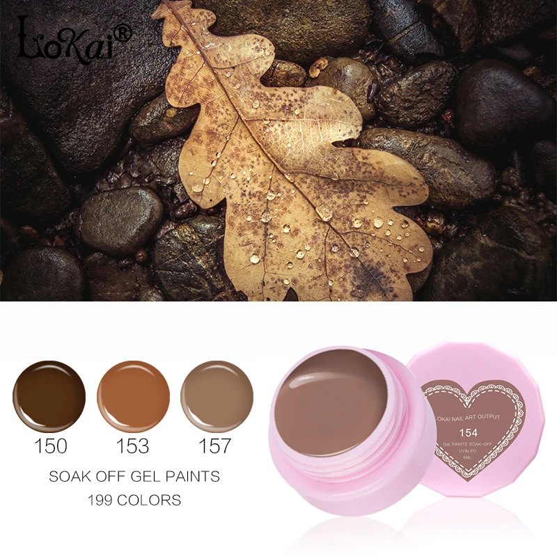 Lokai Pure Colors 6 мл УФ-гель для ногтей долговечный Гель-лак Vernis Полупостоянный