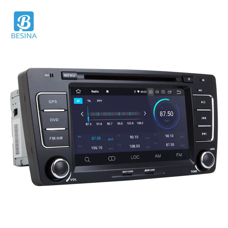 Besina Android 9 0 2 din Автомобильный dvd-плеер для SKODA Octavia 2009-2013 GPS навигация WIFI Bluetooth