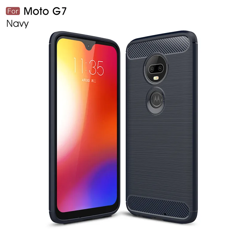 Чехол для Motorola Moto G7 чехол телефона противоударный силиконовый задняя крышка