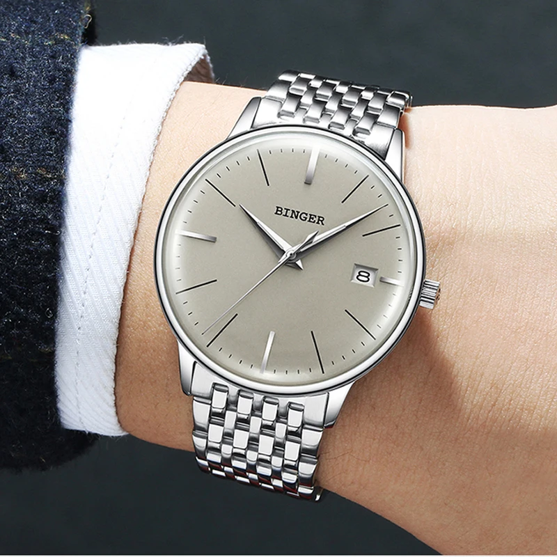 Часы мужские механические швейцарские брендовые Роскошные автоматические