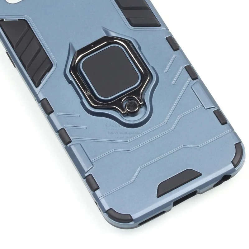 New Dual Layer Phone Cover For Samsung A2 CORE Case Tough Hybrid Armor Metal Finger Ring Stand Car Holder Magnetic Suction | Мобильные