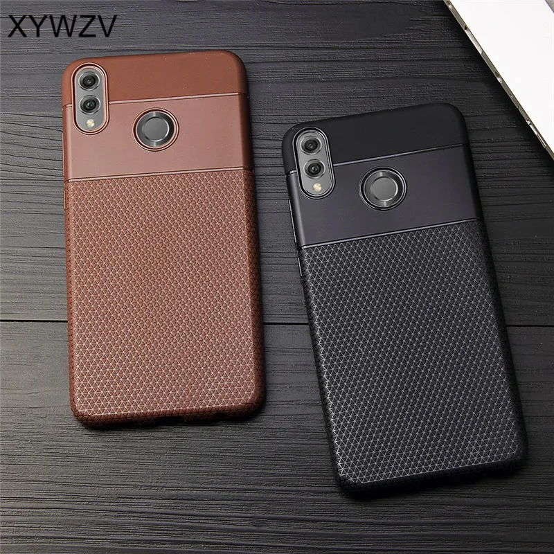 Роскошный мягкий Силиконовый ТПУ чехол для huawei Honor 8X задняя крышка Fundas Shell XYWZV |