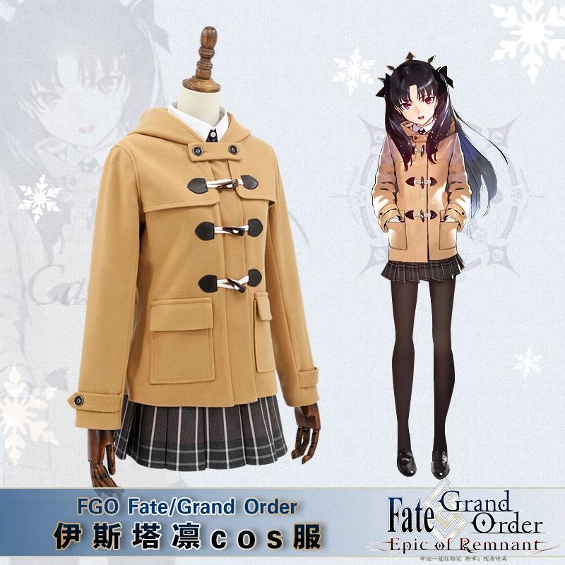 FGO Fate/Grand Order Ishtar косплей, костюм, Япония, аниме, унисекс, наряд на Хэллоуин, рождественские вечерние костюм для фотосессии, мужская и женская униформа, полный комплект