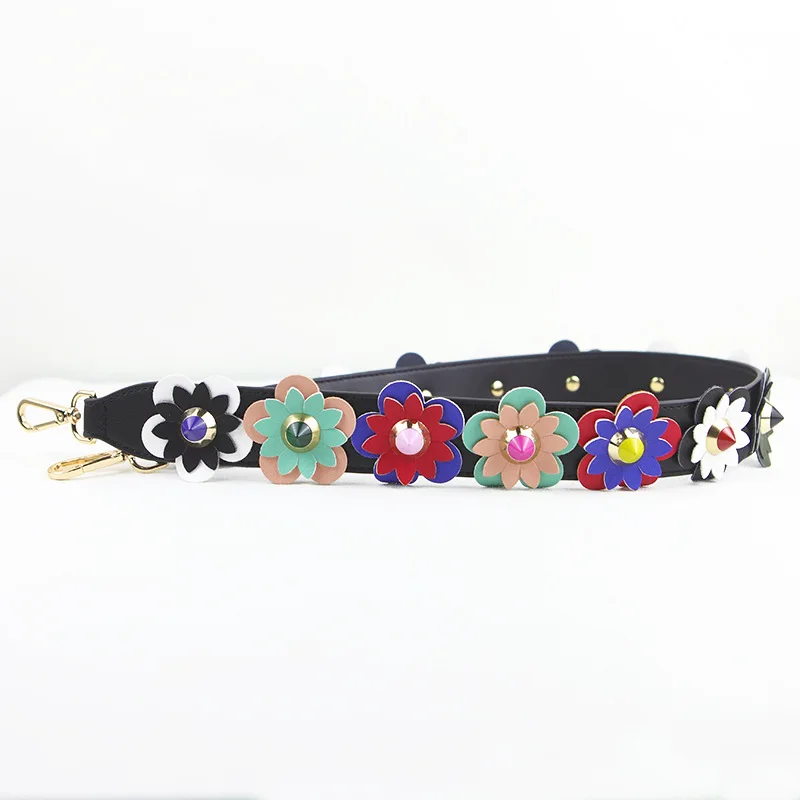 [Clearance] 2018 Strap you Flower Female handbag belt women bag strap pu leather part bolsa accessories Gifts M1650 | Багаж и сумки