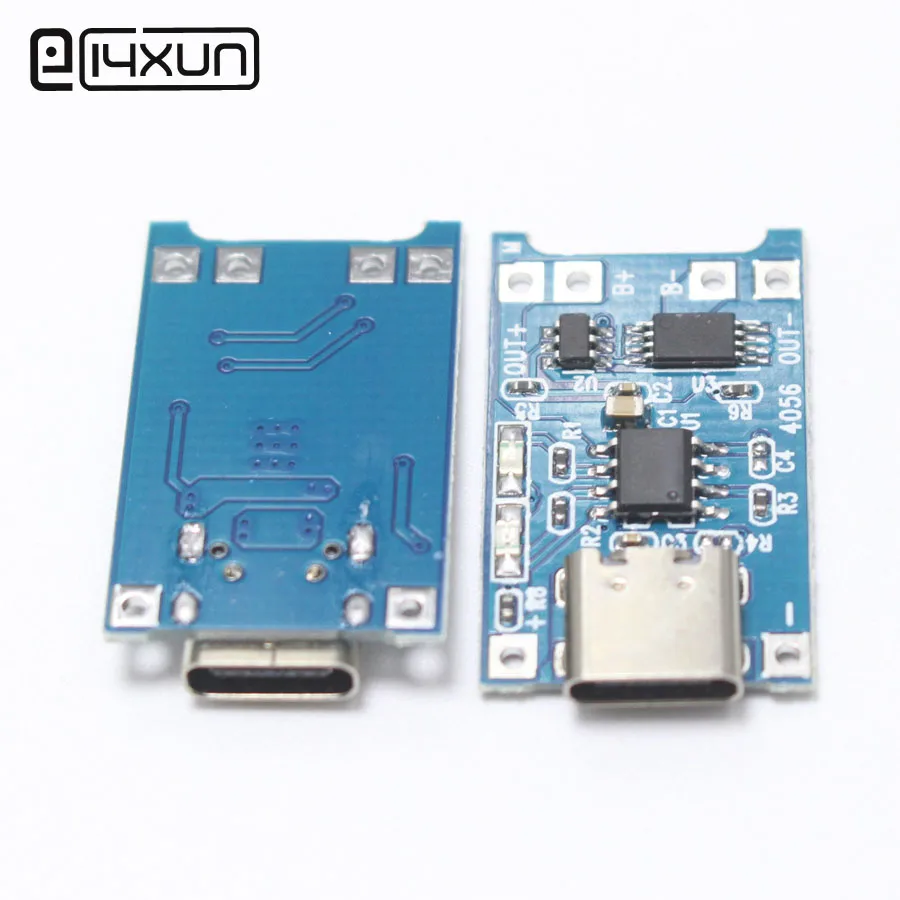 Модуль платы для зарядки литиевых аккумуляторов 18650 1 шт. разъем USB подключения к