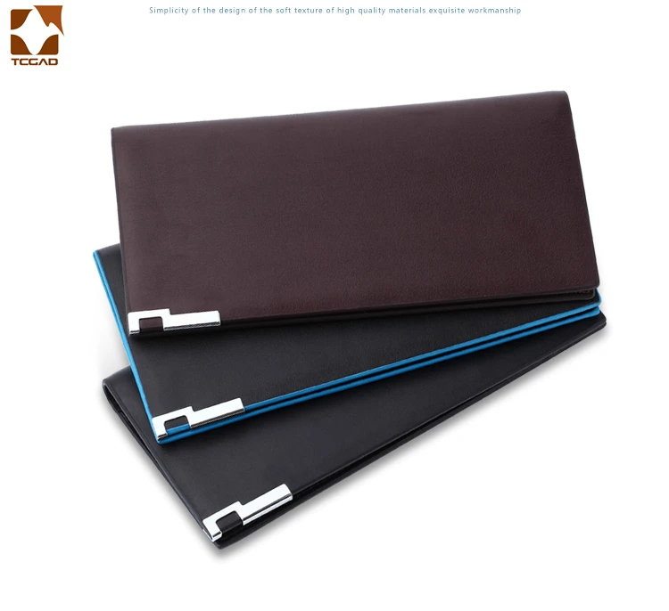Мужской кошелек, тонкий клатч, длинный, porte feuille homme, кожа, однотонный, мягкий, carteira masculina, кошельки, сумка для денег,, мужской кошелек с карманом