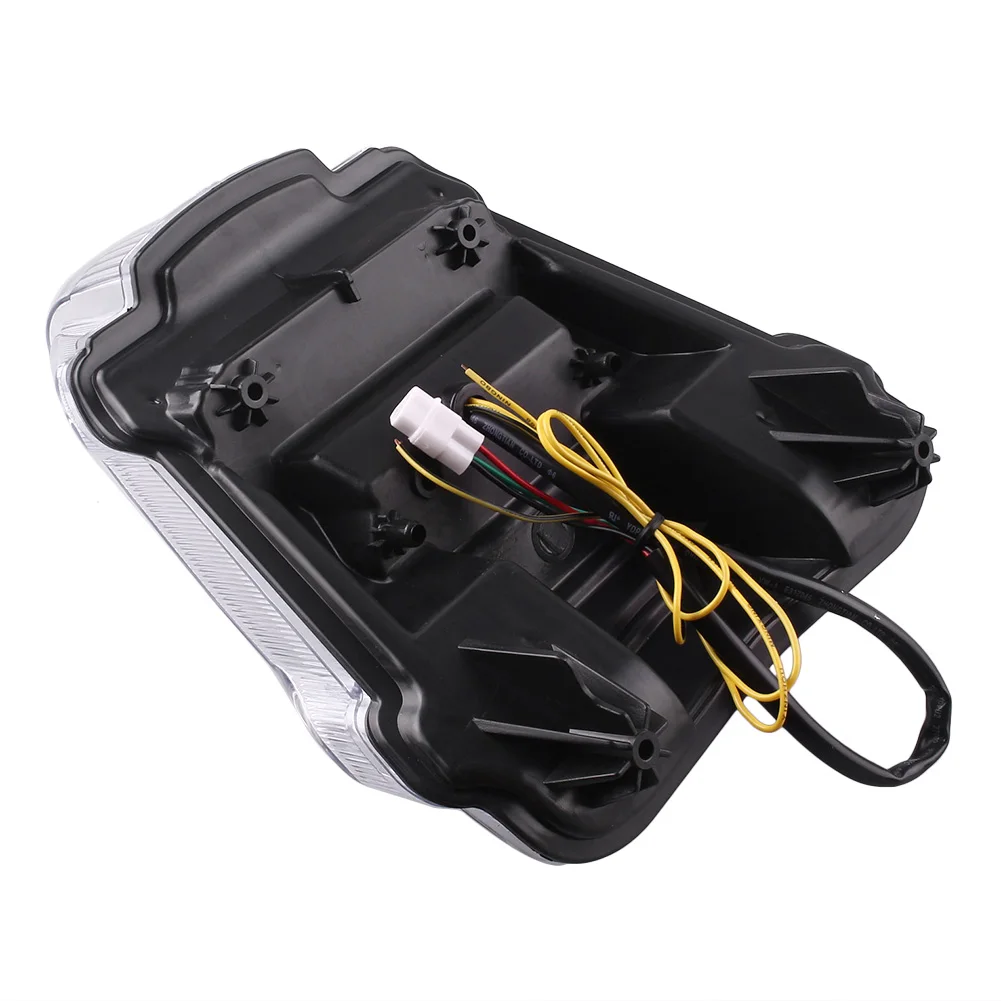 

E-Mark Integrated LED Motorcycle Rear Tail Brake Light Turn Signal Stop Lamp Taillight For SUZUKI HAYABUSA GSX1300R 2008-2017