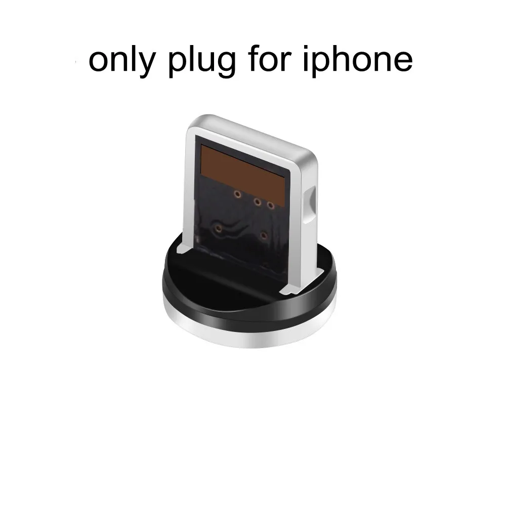 Магнитный usb-кабель для iPhone XS Max X 8 7 6 s Plus iPad Pro, кабель для быстрой зарядки samsung, Xiaomi, huawei, кабели для мобильных телефонов - Цвет: For iPhone Plug