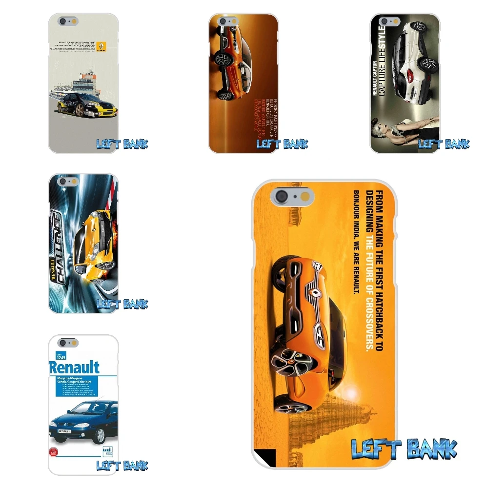 Коробка Renault S. Ads Мягкий Силиконовый ТПУ Прозрачный чехол для iPhone 4 4S 5 5S 5C SE 6 6S 7