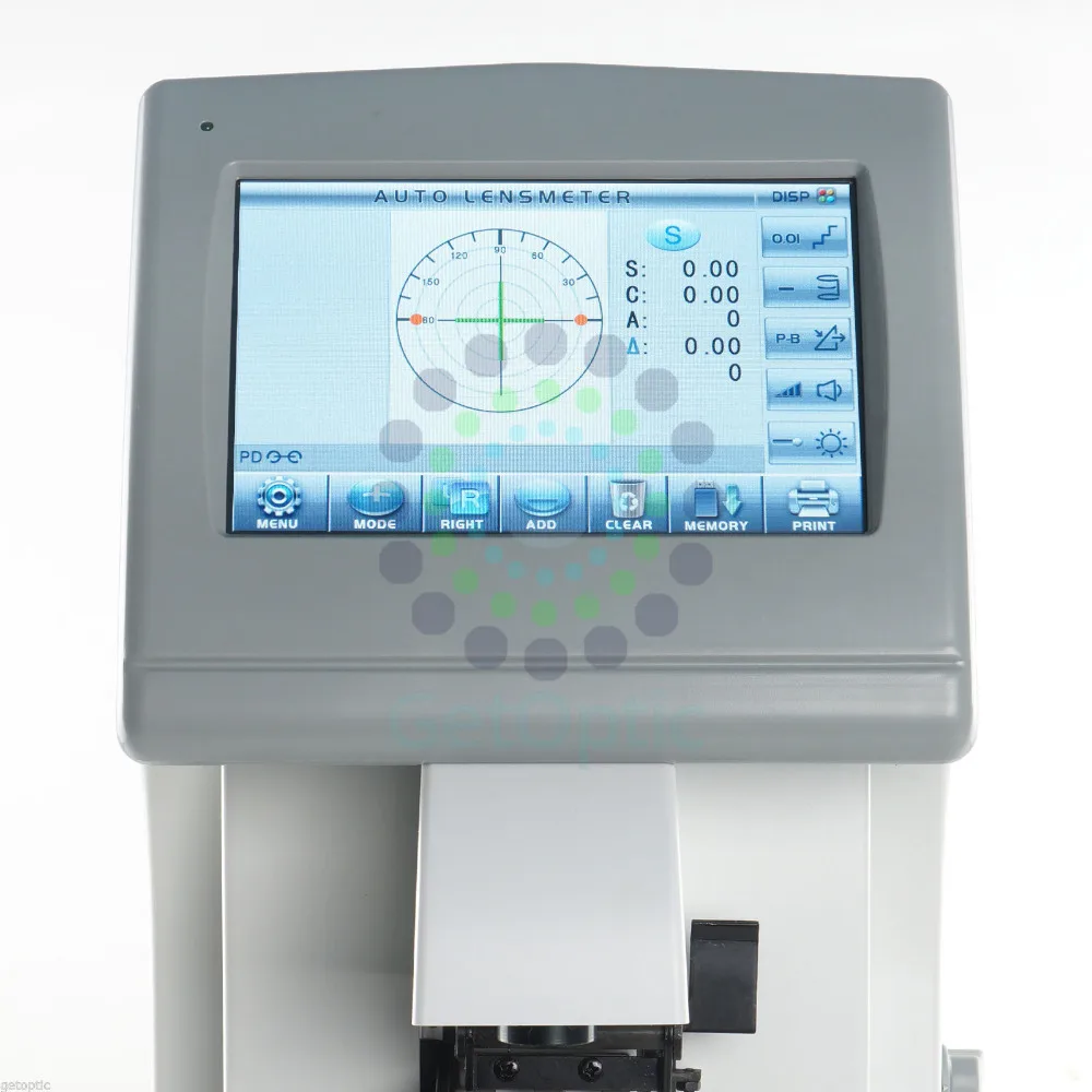 LOCHOSS Авто Lensmeter Focimeter 2600 ленсометр цветной экран с термопринтером УФ детектор