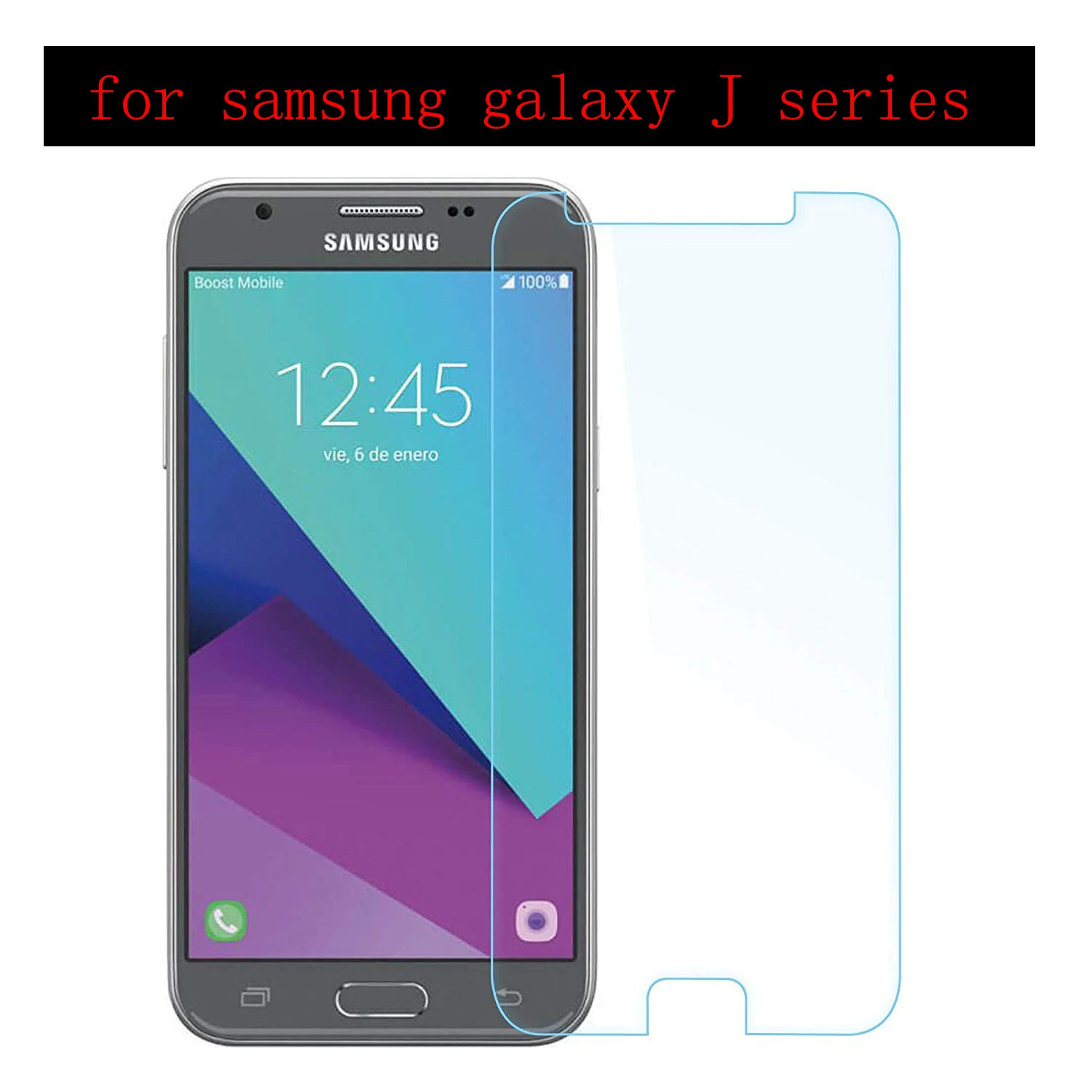 Премиум HD закаленное стекло для Samsung Galaxy J3 J5 J7 Pro 2017 ЕС Duos передний ЖК экран
