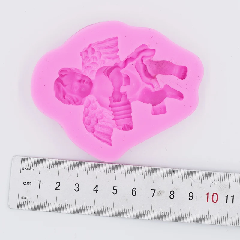 Силиконовые формы дизайнерские DIY Амур Ангел глина скульптура 3d стеновые панели
