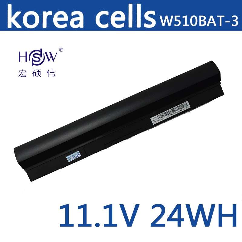 HSW Аккумулятор для ноутбука Fhjitsu CLEVO 6 87 W510S 42F2 W510BAT 3 батарея W510LU батареи W515LU|laptop