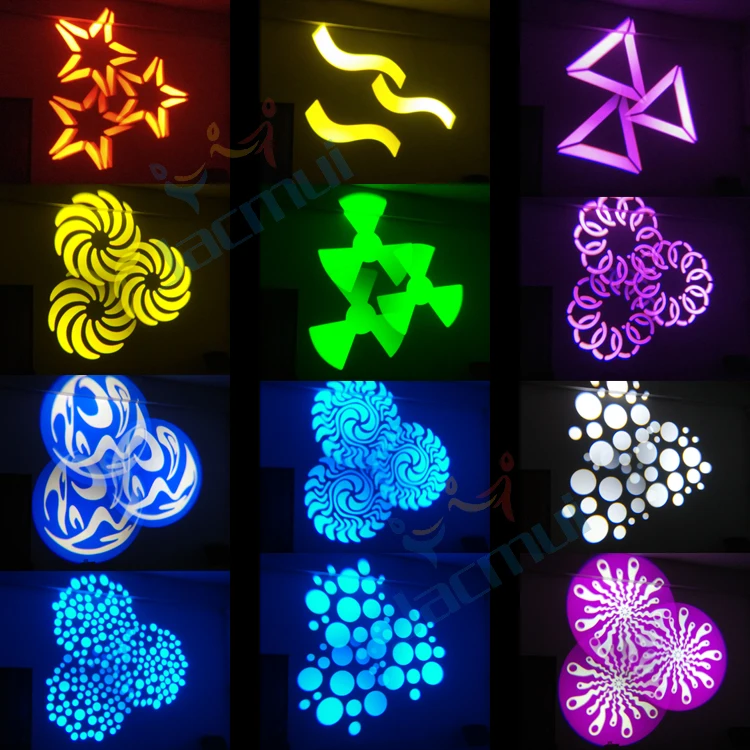 

(2Pcs/Lot) 180W Led Spot Light Moving Head Gobo Lighting Moving Head Spot Effect Night Club Light