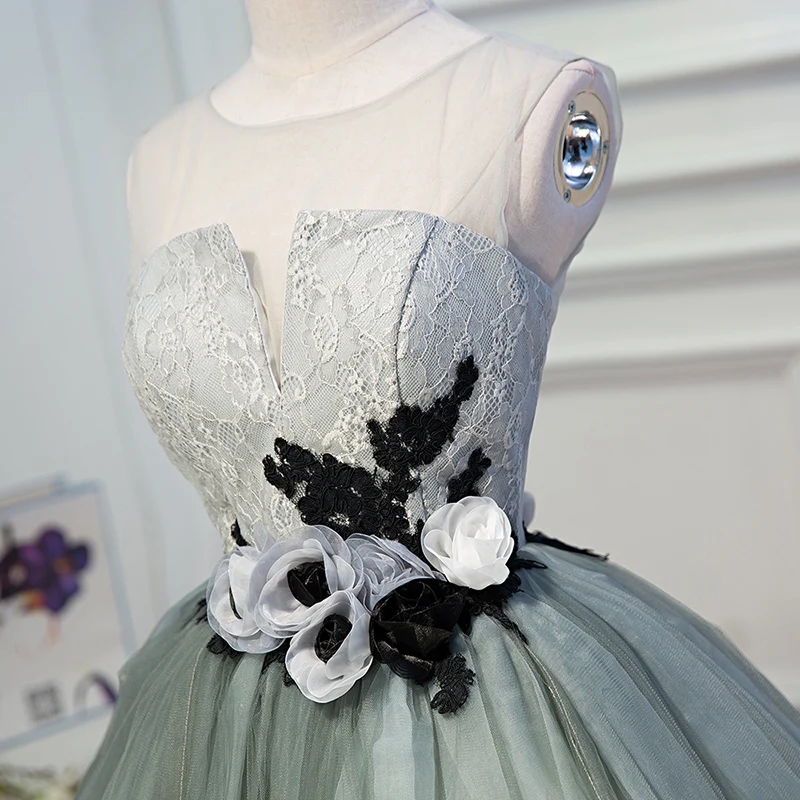 Robe De Soriee Новое роскошное коктейльное платье короткое Кружевное Цветочное без