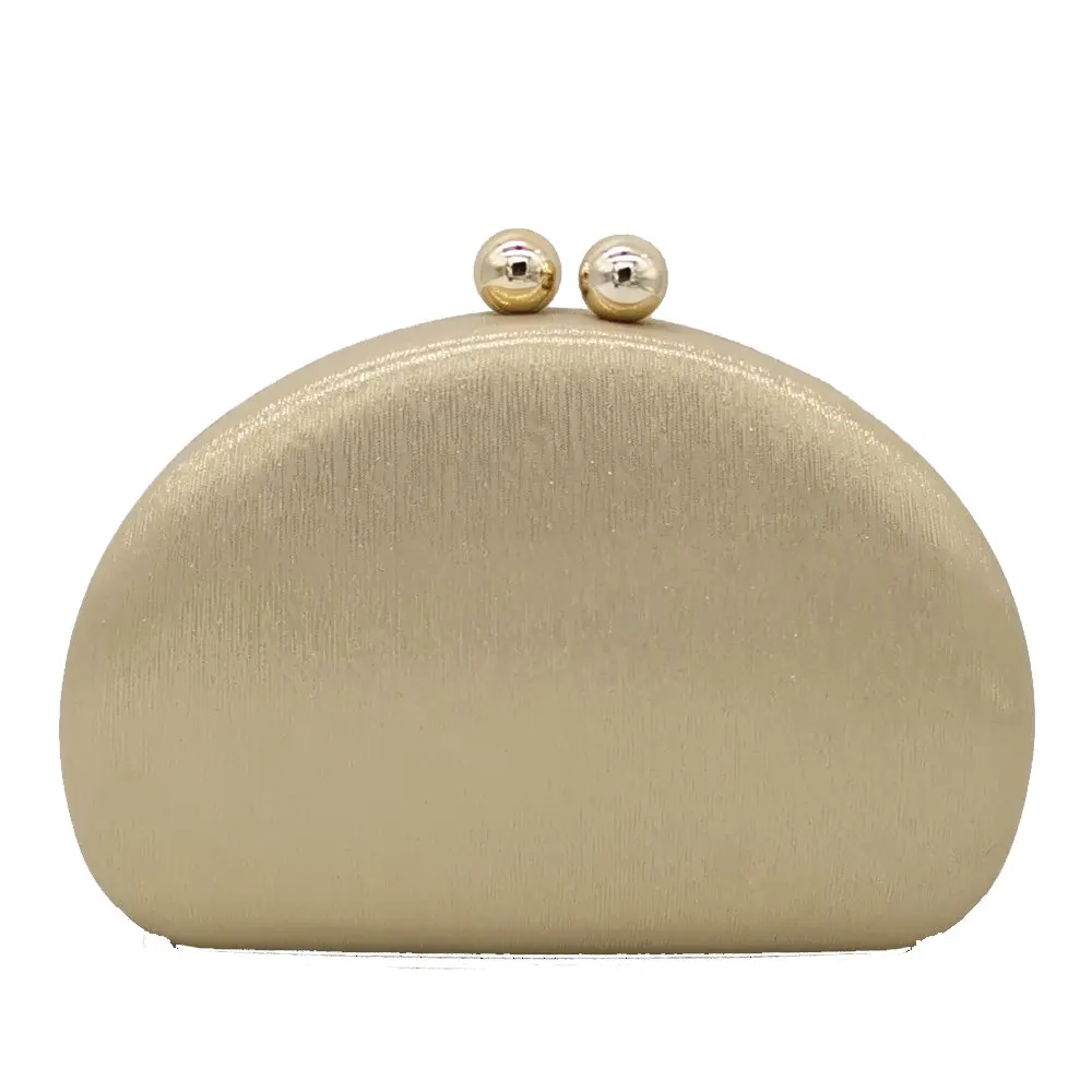 Gold Clutch Bag Boutique De FGG повседневные женские клатчи, вечерние сумки, Жесткий Чехол, женские сумочки на плечо с цепочкой и сумочки, праздничный клатч - Цвет: Gold Clutch Bag