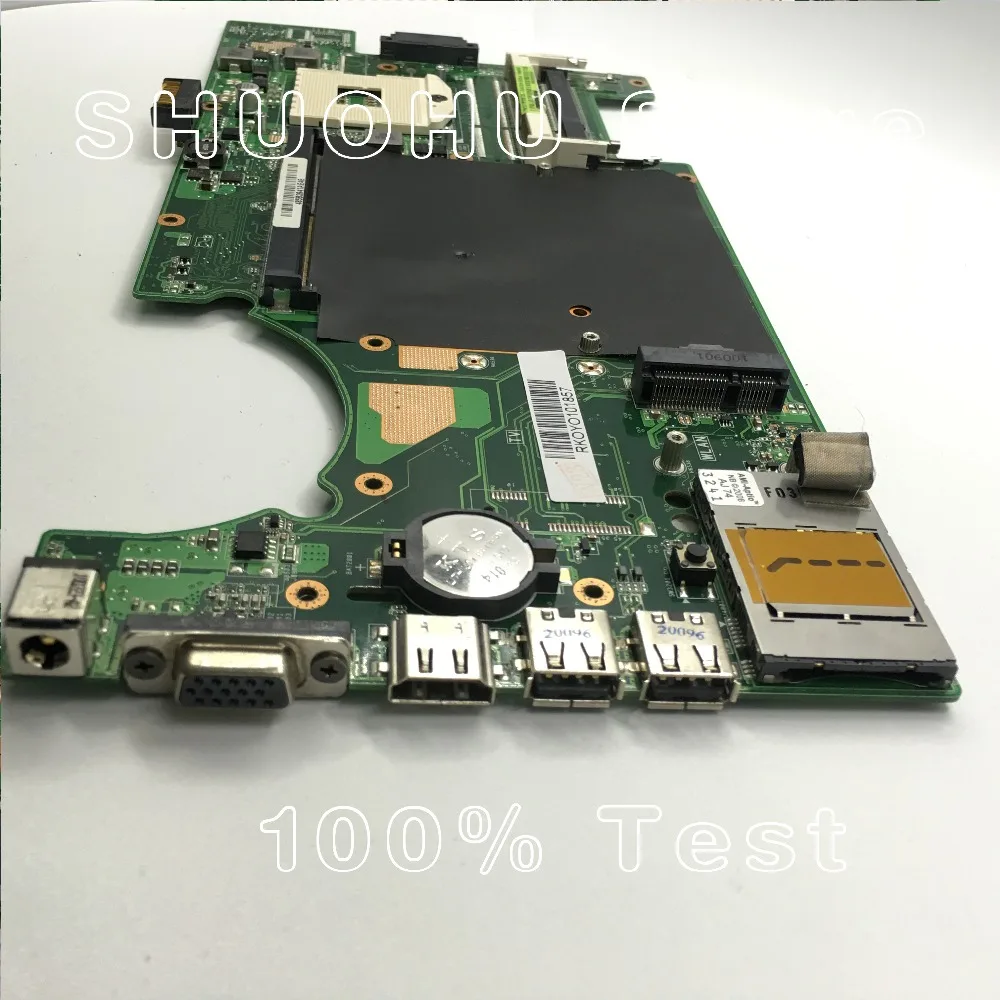KEFU For ASUS G73J G73JH G73JF 2 SLOTS 2D REV:2.0 HM55 Laptop Motherboard Tested 100% Work Original Mainboard | Компьютеры и офис