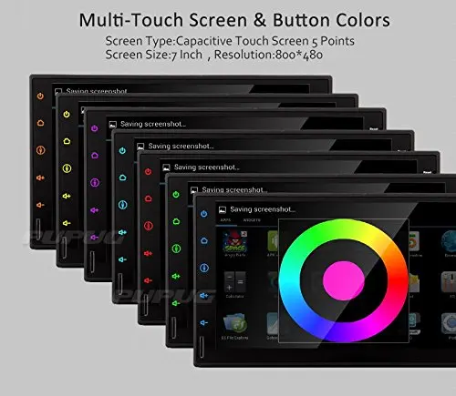 7 Дюймов Двойной 2 Din Автомобильный Стерео Android Автомобилей Радио GPS навигация