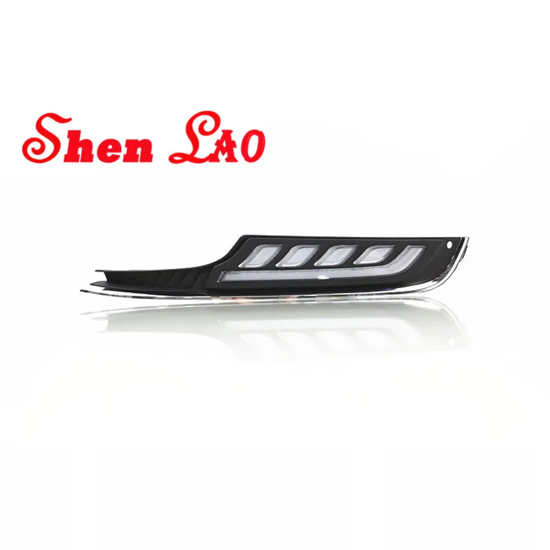 ShenLao LED Daytime Running Light For Volkswagen Golf 7 MK7 2015 2016 Car Accessories Waterproof ABS 12V DRL Fog Lamp Decoration |