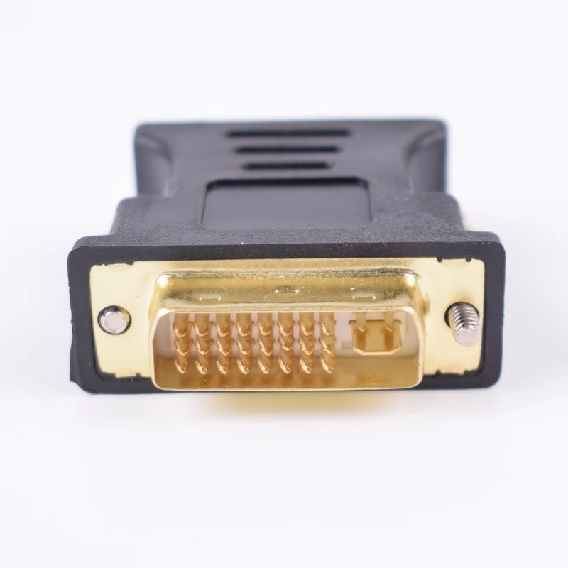 С DVI на VGA адаптер конвертер HDMI 24 + 5 Мужской вставной для HDTV ЖК дисплей пк компьютер