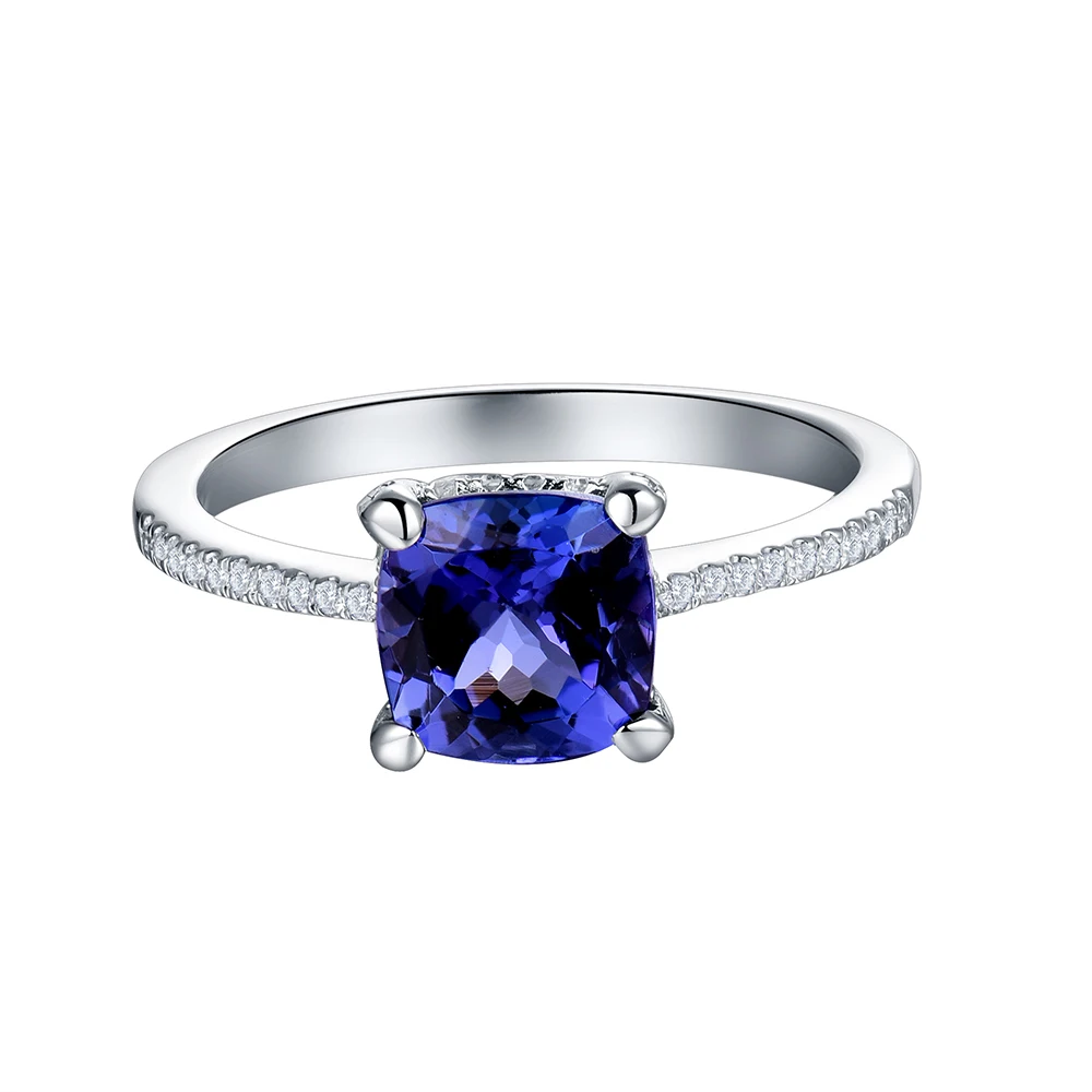 LOVERJEWELRY Обручение кольцо для Для женщин Вечная любовь элегантные подушки 7 5 мм
