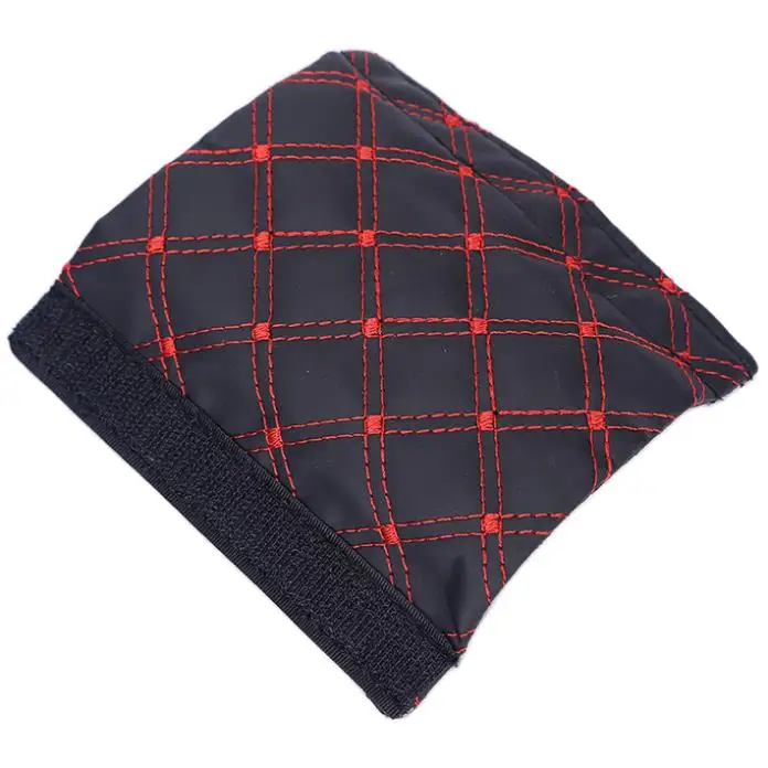 Автомобильные кожаные ручки для ручного тормоза крышка воротника переключения