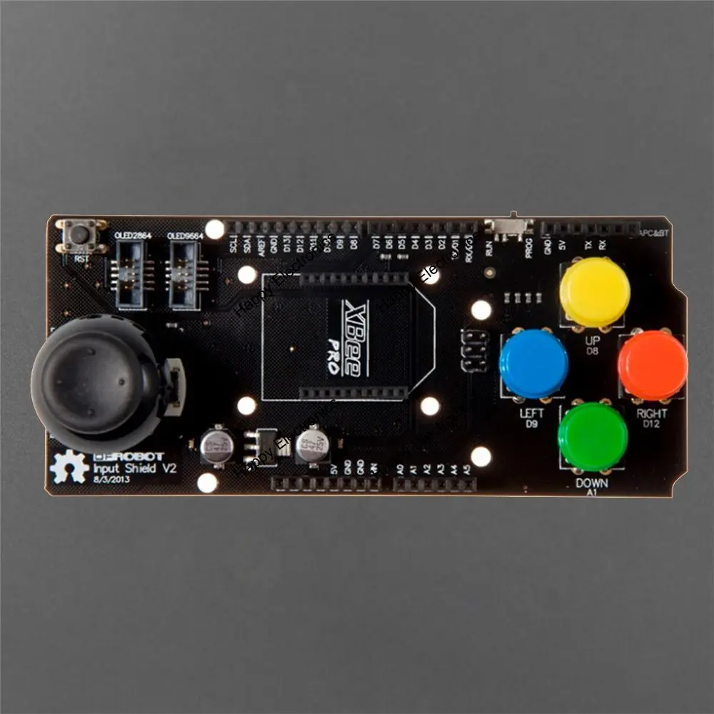 Новый DFRoBot 100% оригинальный DIY щит ввода V2.0 плата для Arduino с/встроенной кнопкой