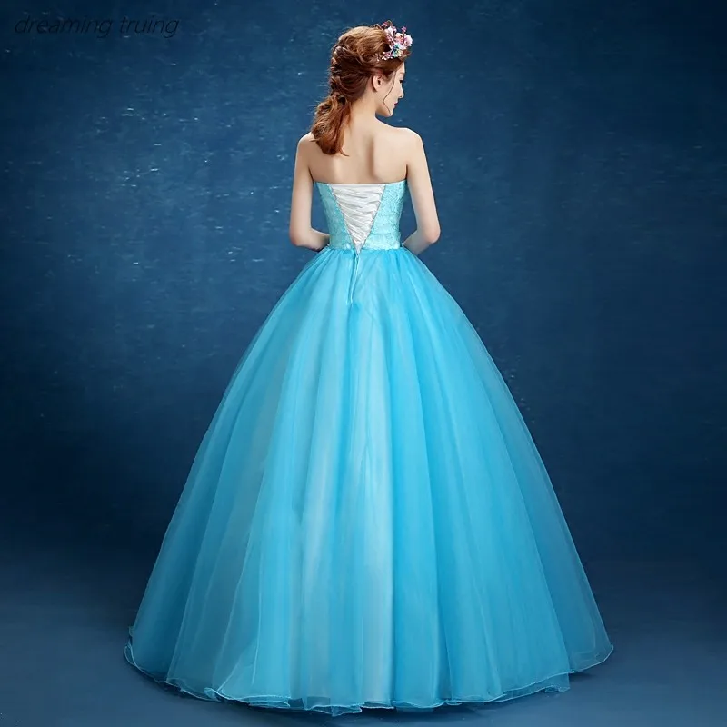 Фиолетовые платья без бретелек с цветными объемными цветами Vestidos De 15 бальное