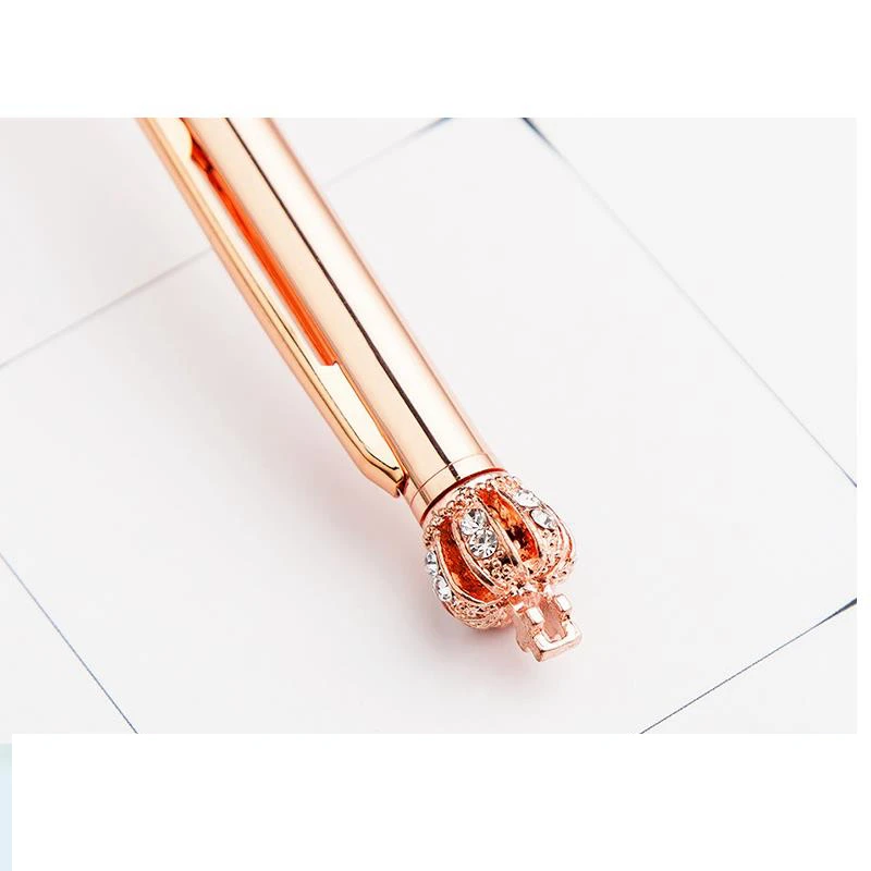 Императорская корона украшение Хрустальная ручка драгоценный камень шариковое
