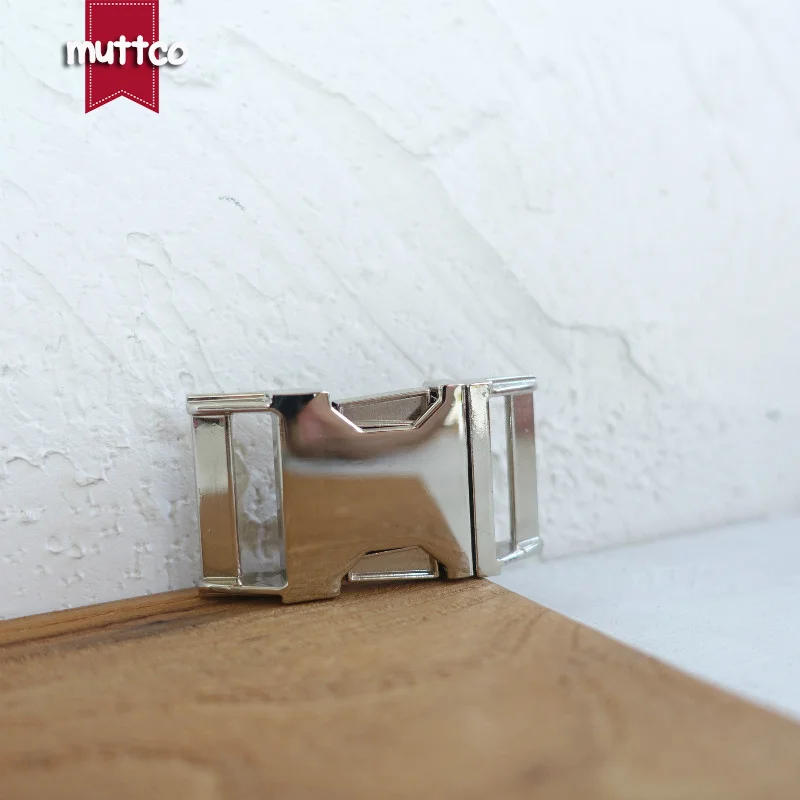 DIY ошейник для собак серебро 2 5 см производитель рюкзак сделай сам Пряжка из