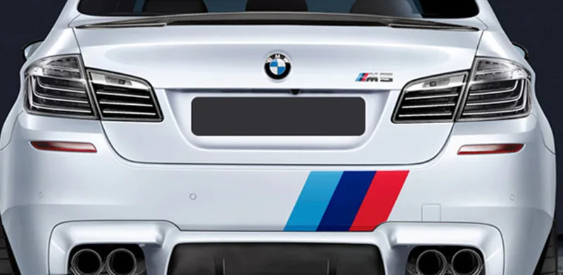 2 м цветная наклейка в полоску с флагом мощности авто капот крыша для BMW e46 e90 e60 e39 e36
