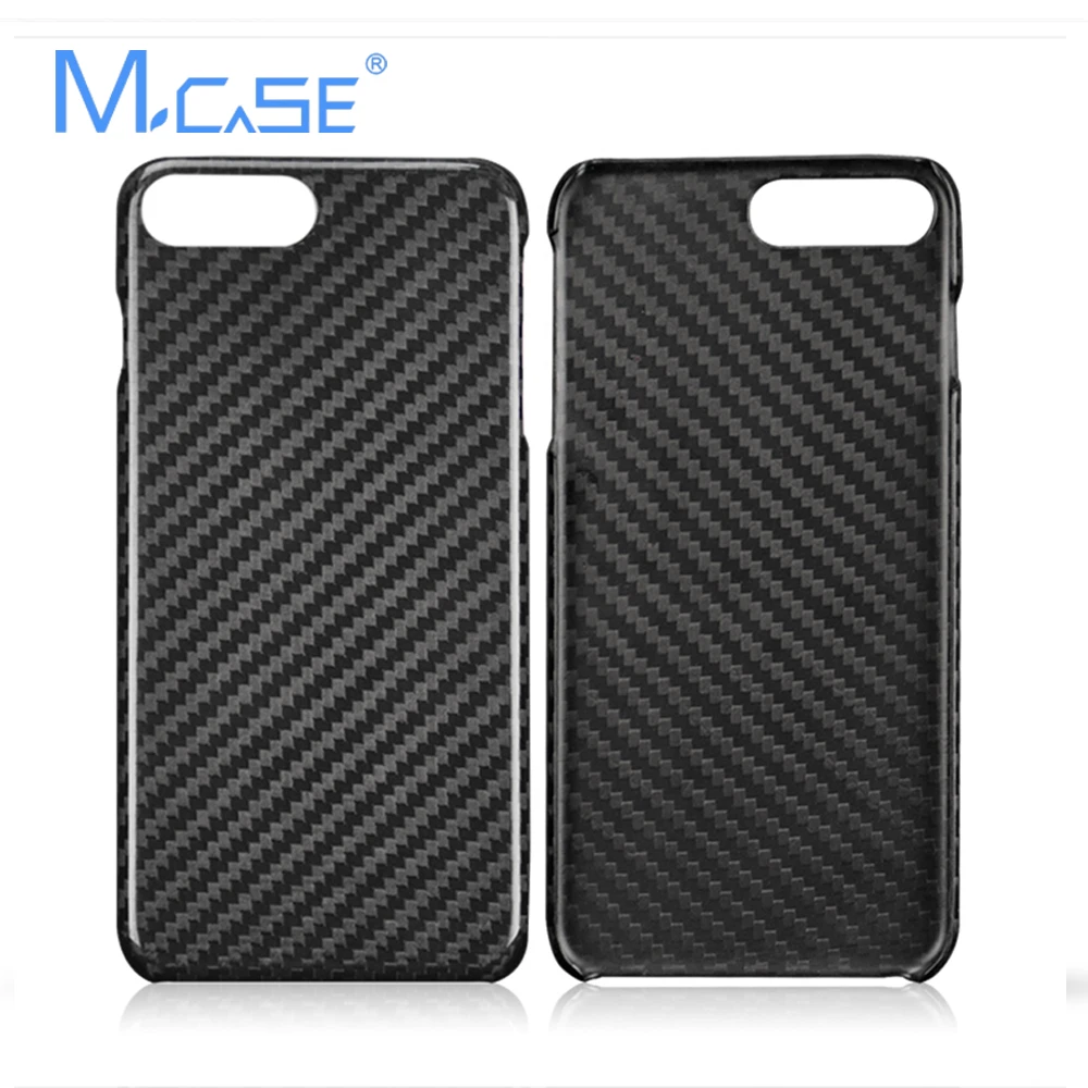Ультратонкий чехол Mcase 0 7 мм из 100% натурального углеродного волокна для iPhone Plus