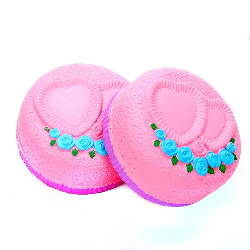 Jumbo super squishy squishies Набор Розовое Сердце Любовь Торт медленно растет свадебное