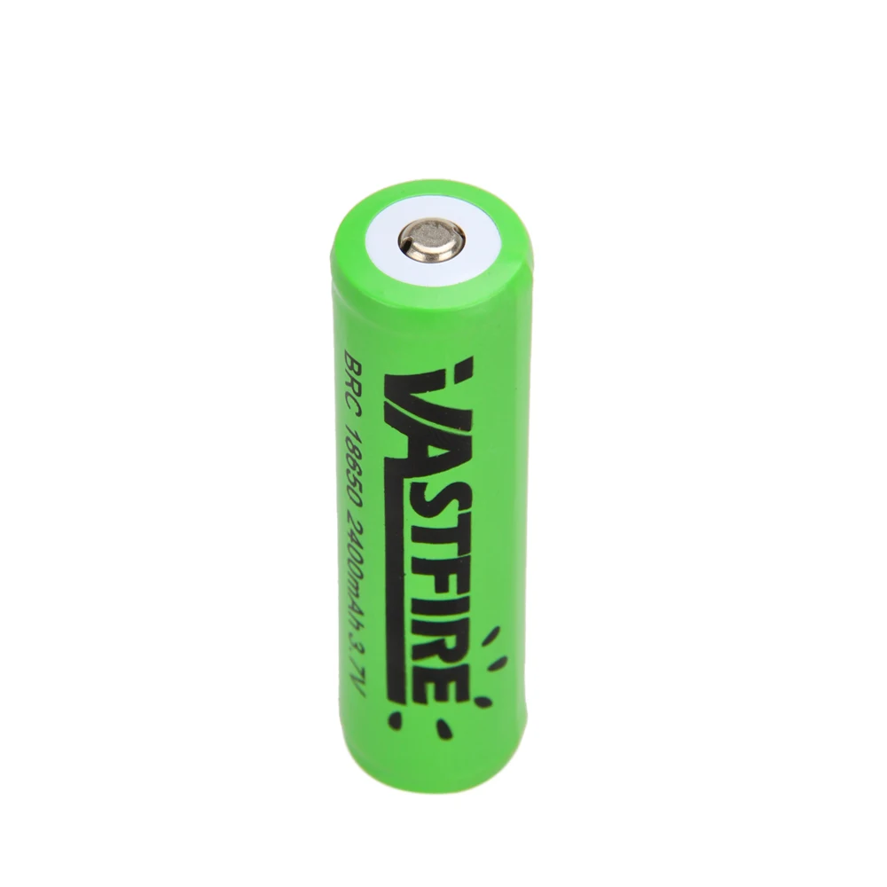 2 шт/Лот велосипедный светильник фонарь источник питания 2 шт 3,7 V 2400mAh 18650 перезаряжаемый светильник