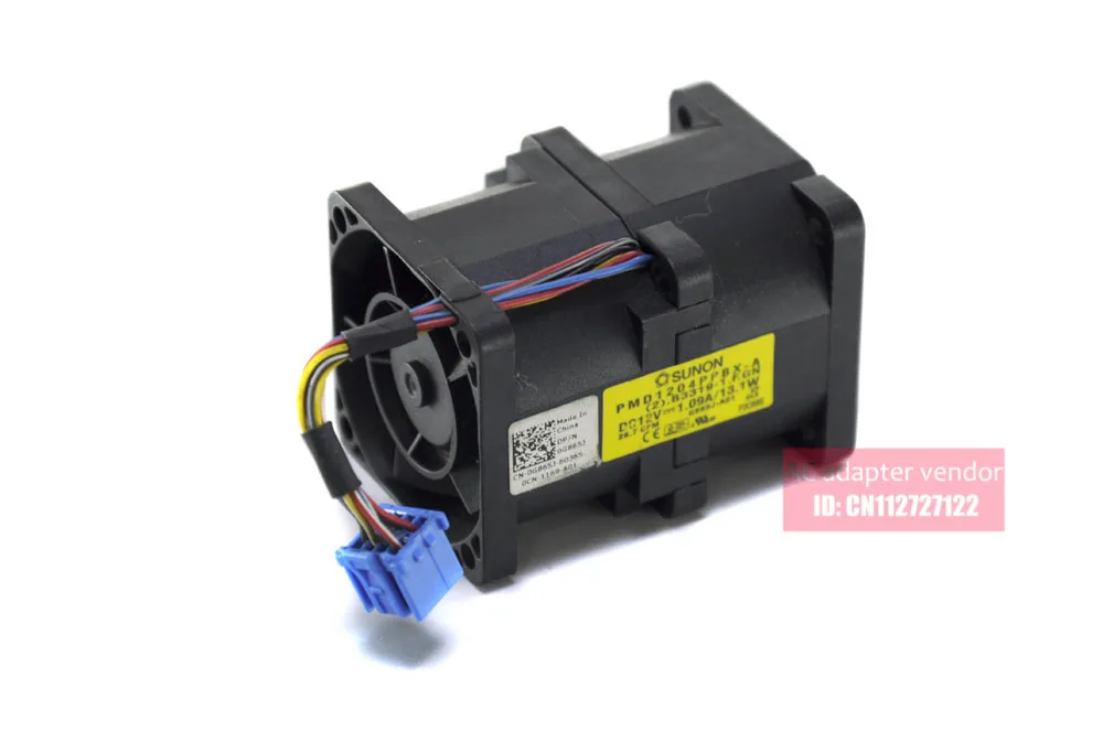 Для DELL PowerEdge R410 вентилятор для серверного шасси Процессор Вентилятор охлаждения