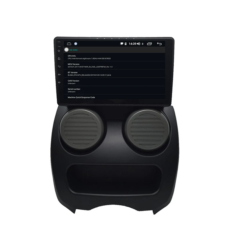 F0 Audroid 9,0 8-ядерный автомобиля, gps, bluetooth(голубой зуб) Навигатор Авто 1din android для 2009 BYD F0