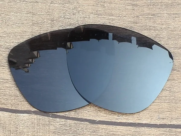 Stealth Black Vonxyz 20+ выбор цветов поляризованные Сменные линзы для-оправа Frogskins - Цвет линз: Stealth Black