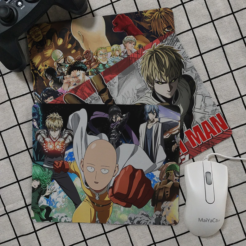 Высококачественный Прочный резиновый коврик для мыши Maiya в стиле аниме ONE PUNCH MAN