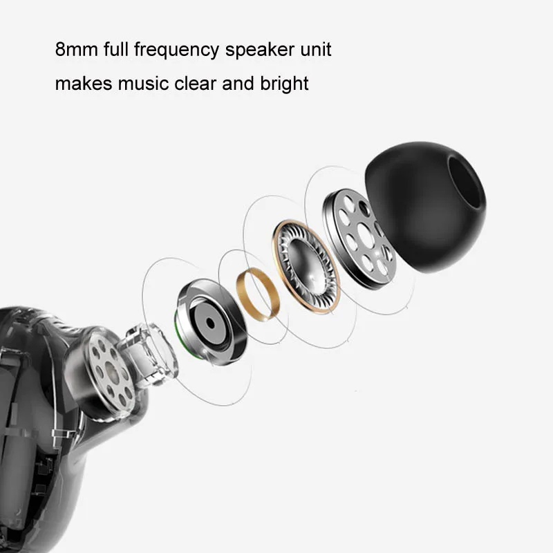 Мини наушники Bluetooth время прослушивания музыки 10 часов гарнитура беспроводные
