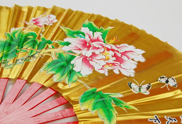 

Chinese Fan Bamboo High-grade Right Hand Tai Chi Performance Fan Martial Arts Kung Fu Fans Wushu Products