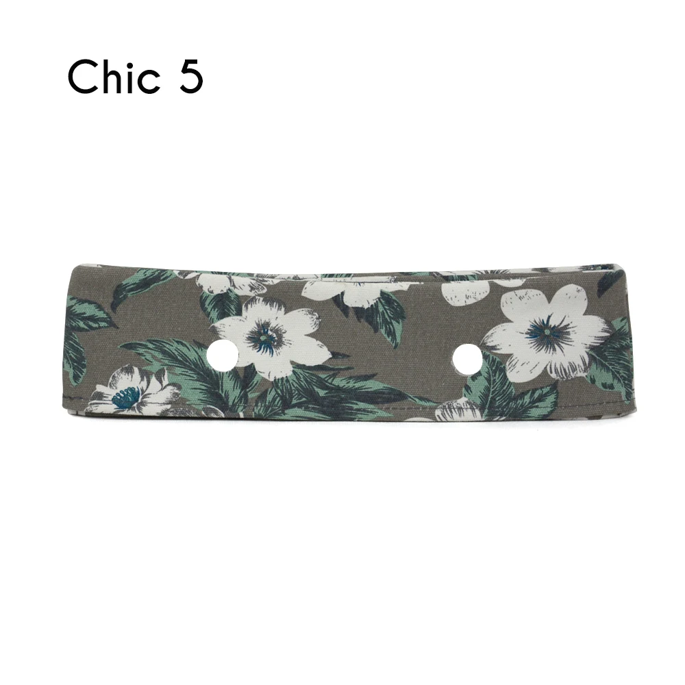 Chic 5 Новая Осенняя отделка цветочная ткань отделка хлопок ткань тонкое украшение для Ochic Obag сумка O Bag - Цвет: Chic 5