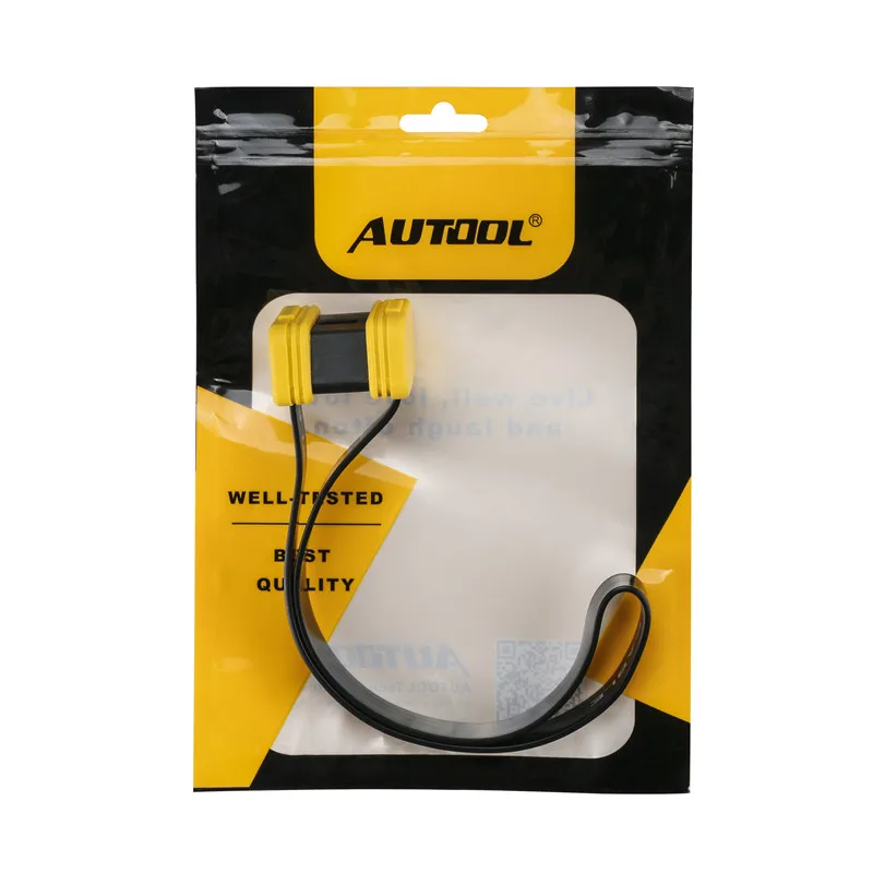 Оригинальный Удлинительный кабель AUTOOL OBD2 40 см 16Pin штекер-гнездо удлинитель