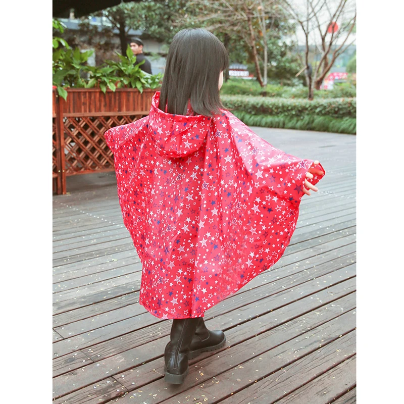 Детское непромокаемое пальто детский дождевик пончо непромокаемый костюм для