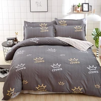polyester microfiber duvet cover set 1pc duvet cover 1pc bed sheet set 2pcs pillowcase fullqueenking size bedding set